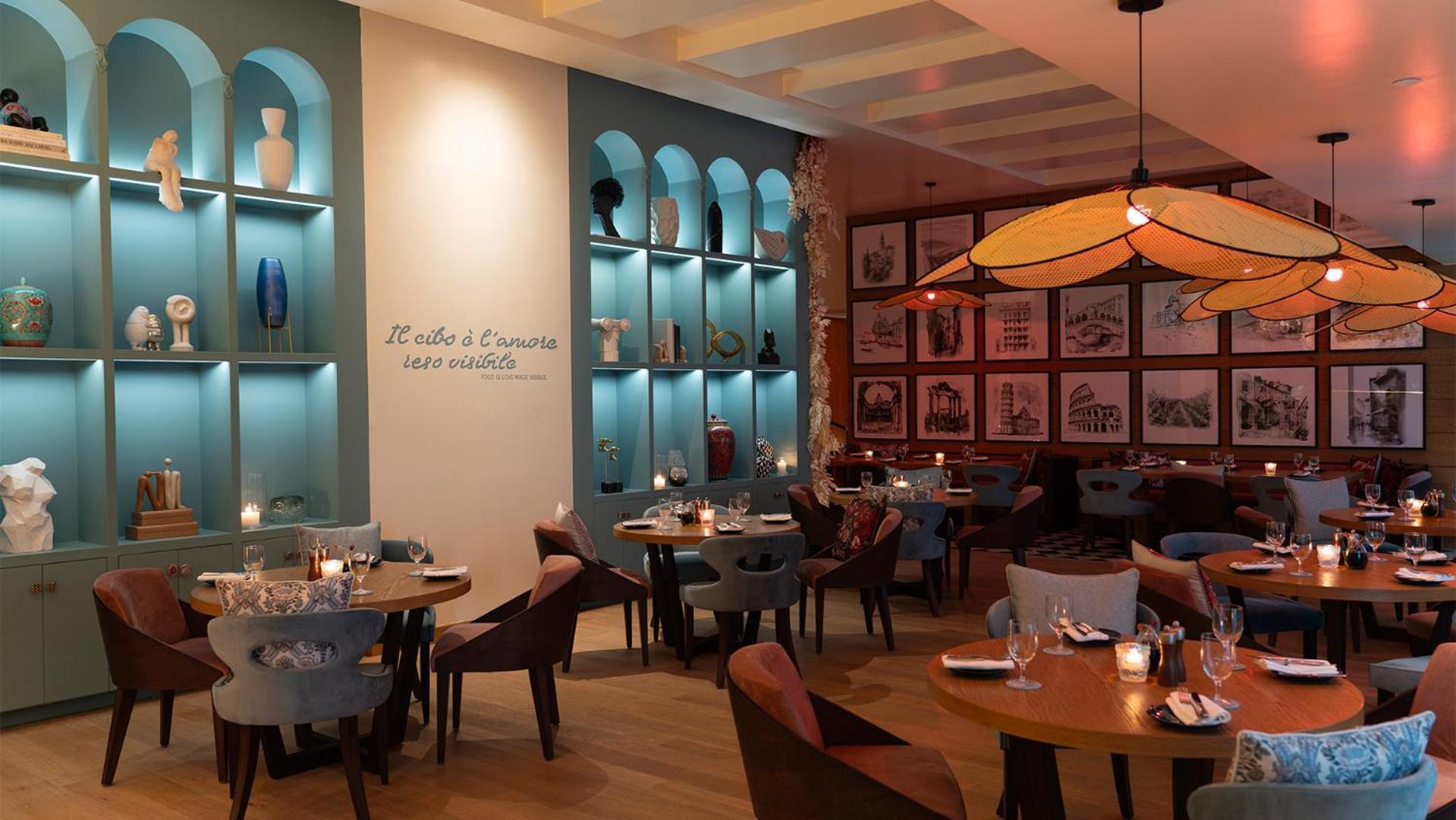 Fairmont Riad Exterior foto Restaurant interior